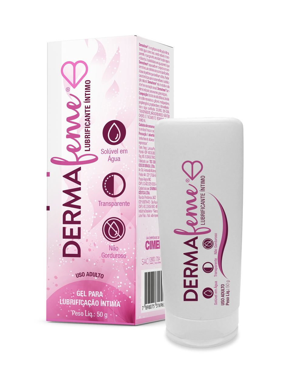 Imagem do produto Dermafeme Lubrificante Íntimo
