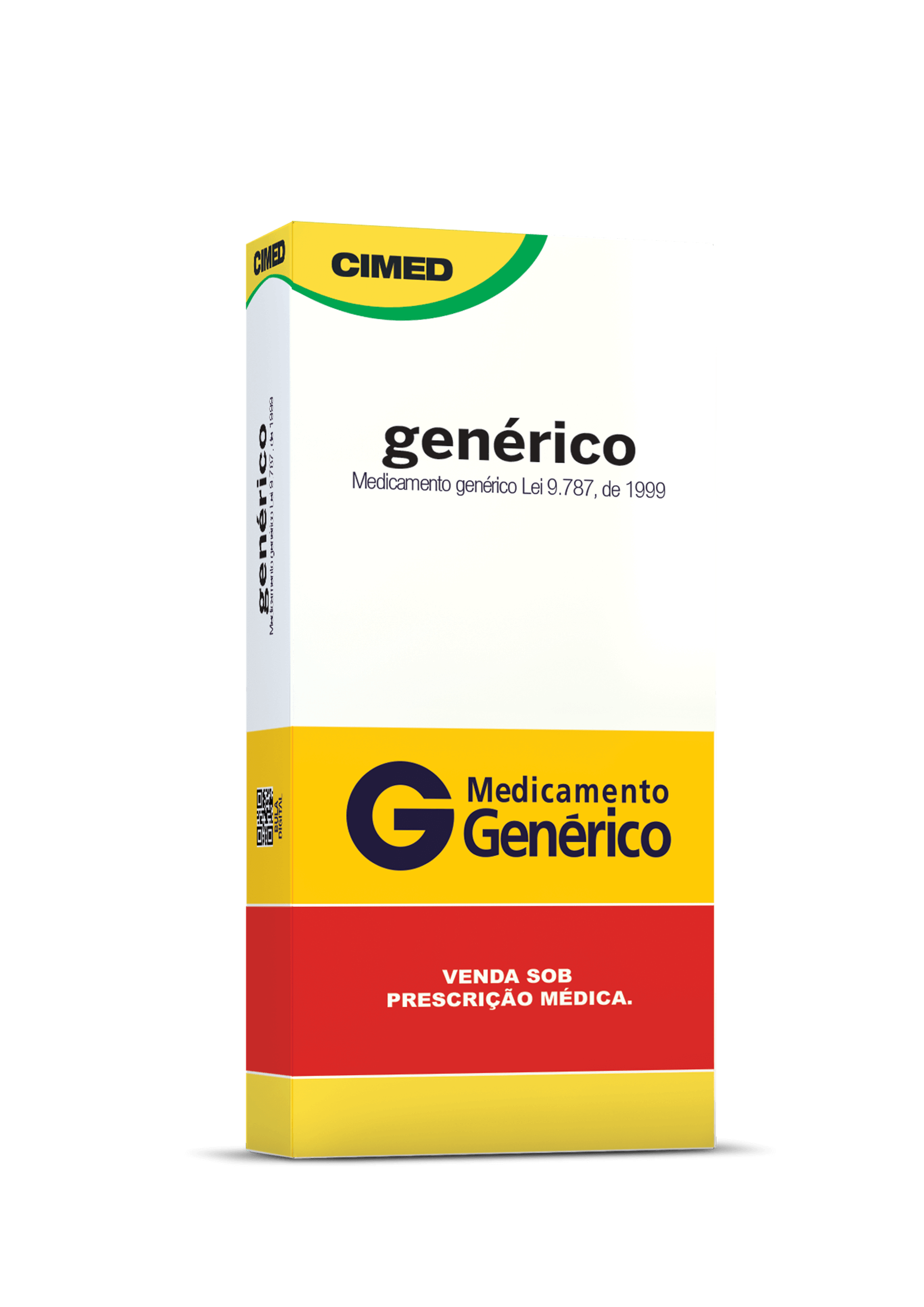 Imagem de embalagem de medicamento genérico Cimed