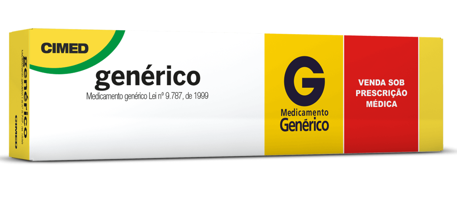 Imagem de embalagem de medicamento genérico Cimed