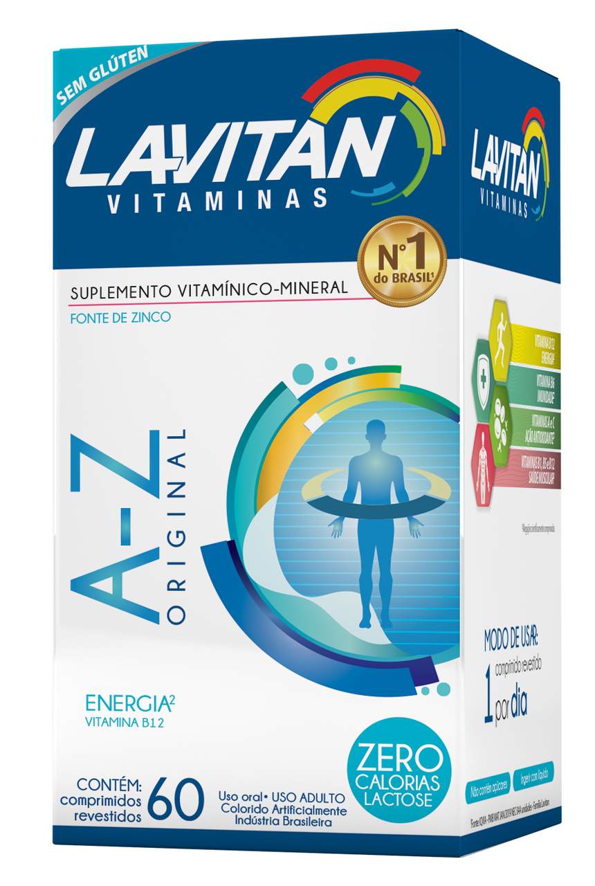 Imagem da Embalagem de Lavitan A a Z