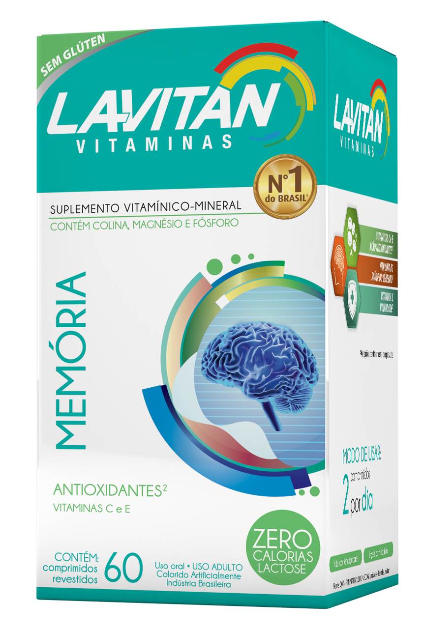 Imagem da Embalagem de Lavitan Memória