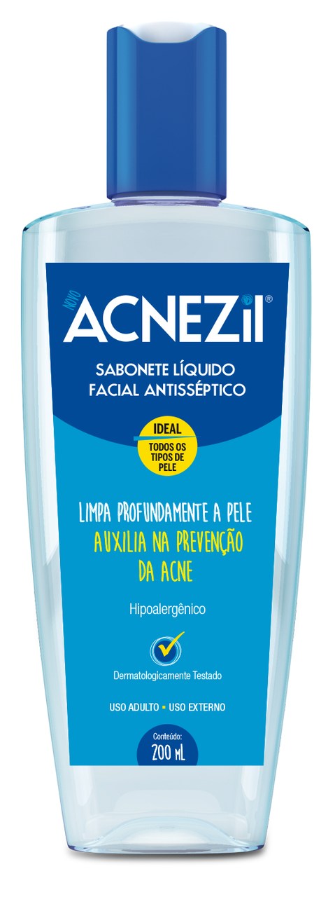 Imagem de embalagem de Acnezil Sabonete Líquido Facial