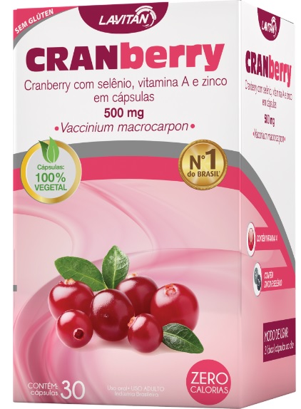 Imagem da embalagem de Lavitan Cranberry