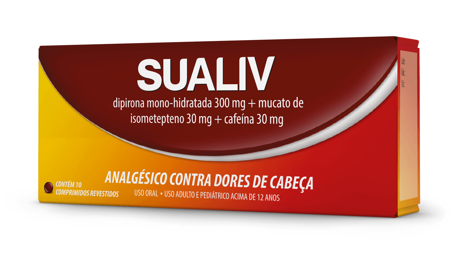 Imagem da embalagem do Sualiv.