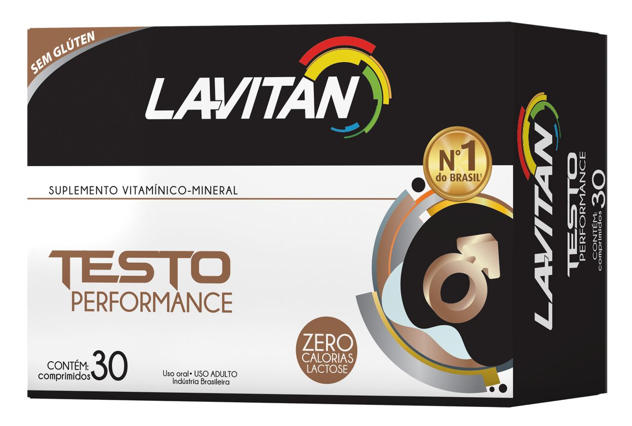 Imagem da Embalagem de Lavitan Testo