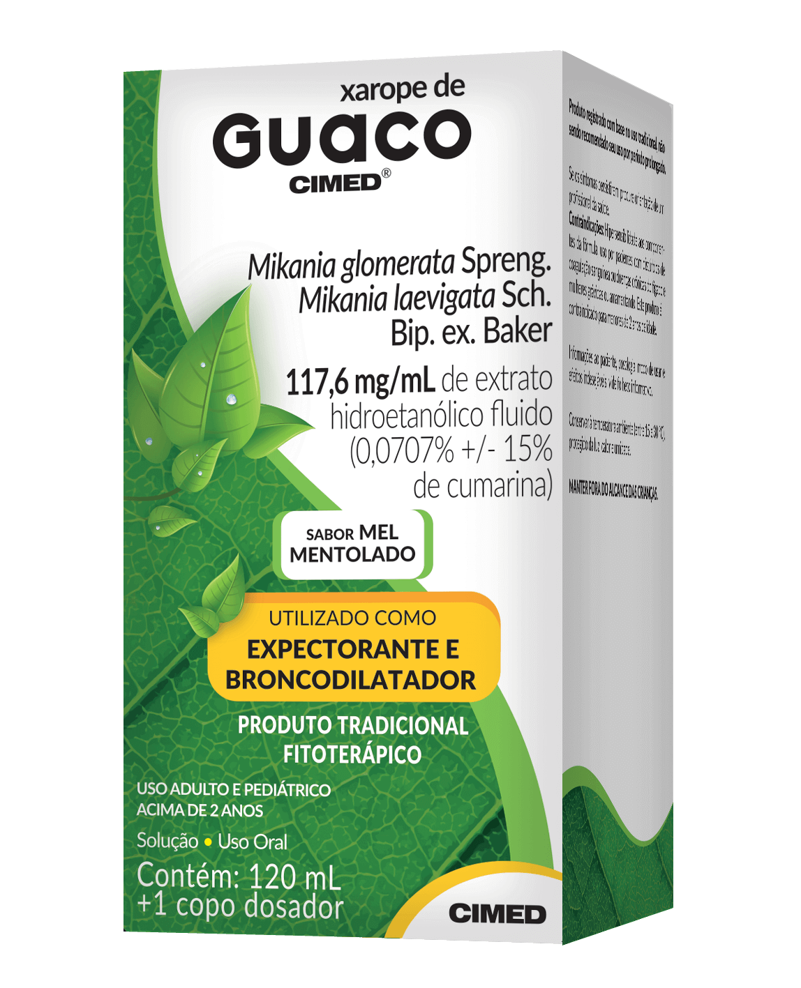 Imagem da embalagem do Guaco.