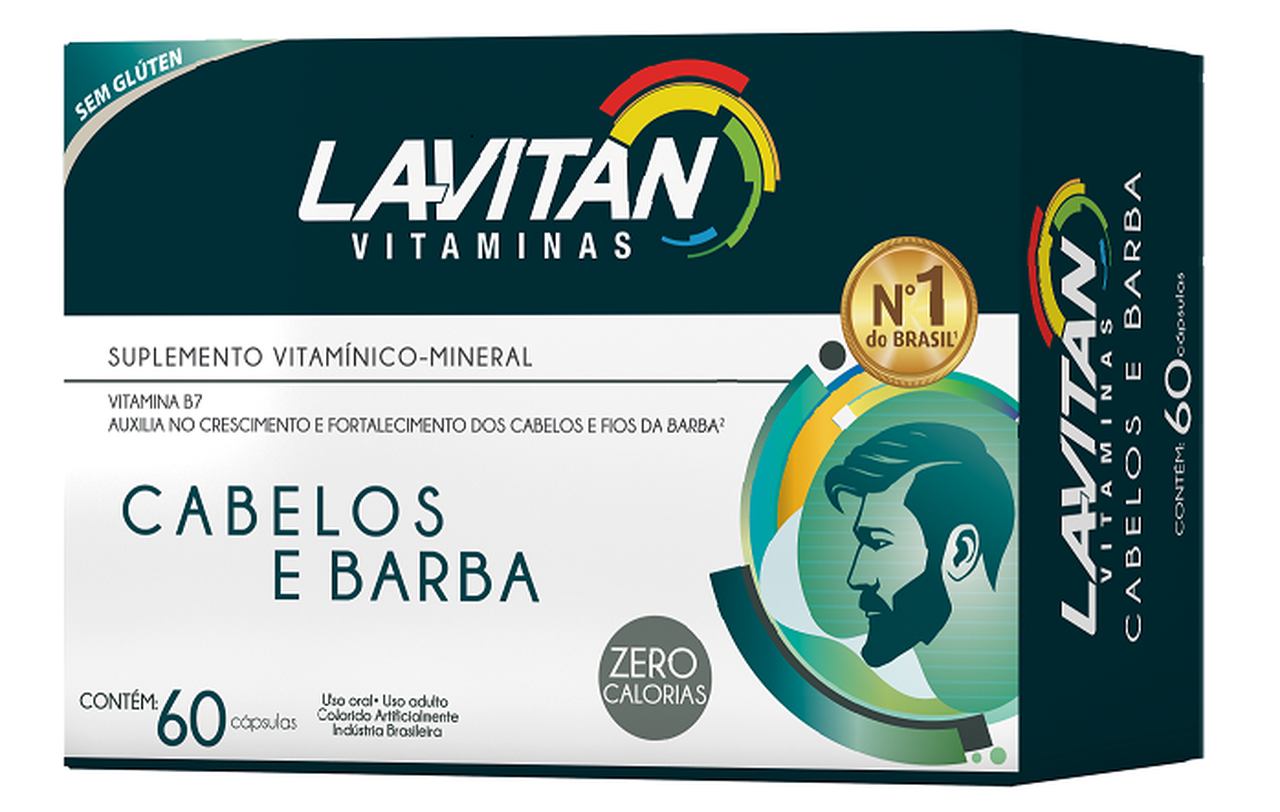 Imagem da Embalagem de Lavitan Cabelos e Barba
