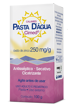 Imagem da embalagem de Calamed Pasta d'água