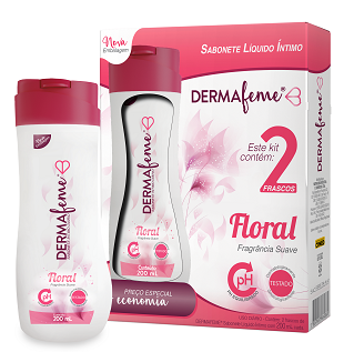 Imagem da embalagem de Dermafeme Floral.