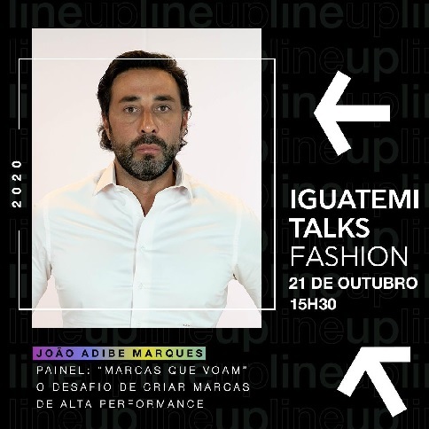 João Adibe CEO da Cimed e Erich Shibata Diretor de Criação, participam da 4ª edição Iguatemi Talks Fashion.