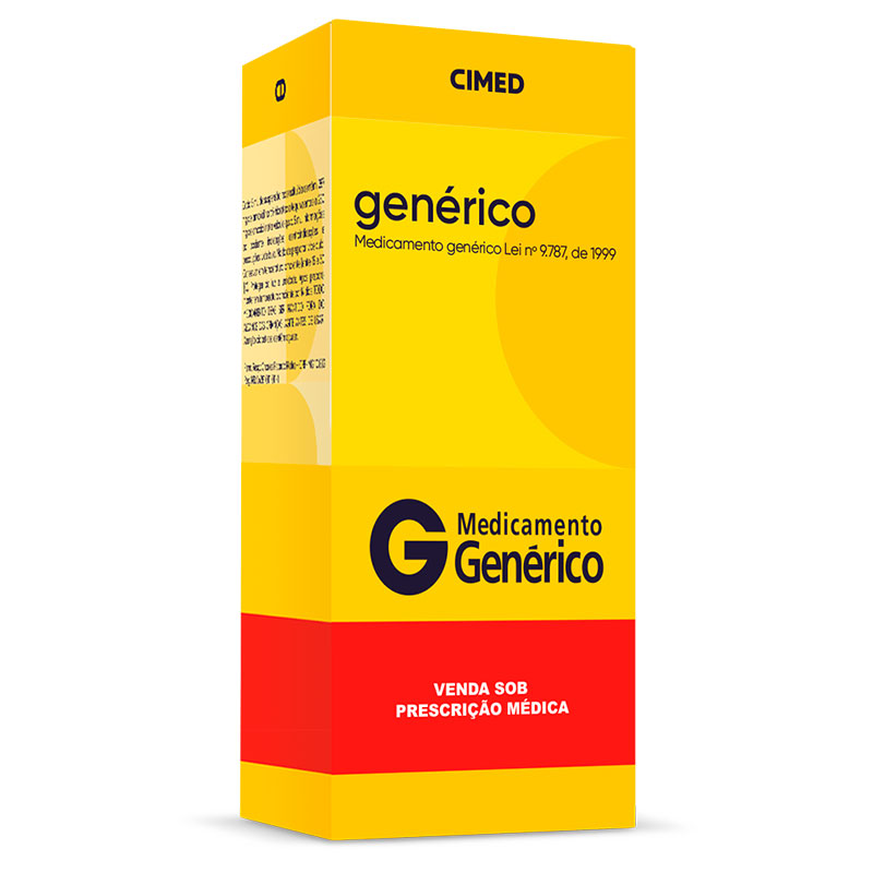 Imagem de embalagem de medicamento genérico Cimed