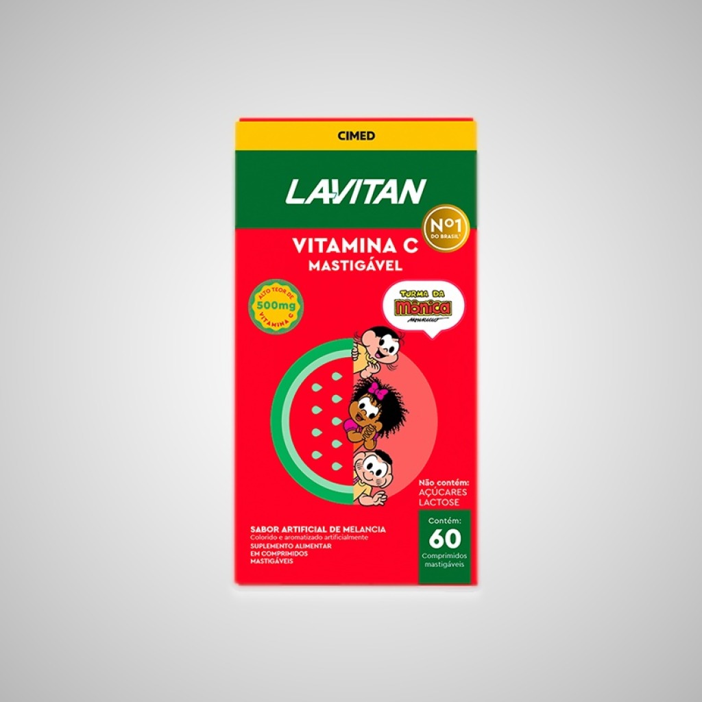 LAVITAN TURMA DA MONICA VIT C: SABOR MELANCIA