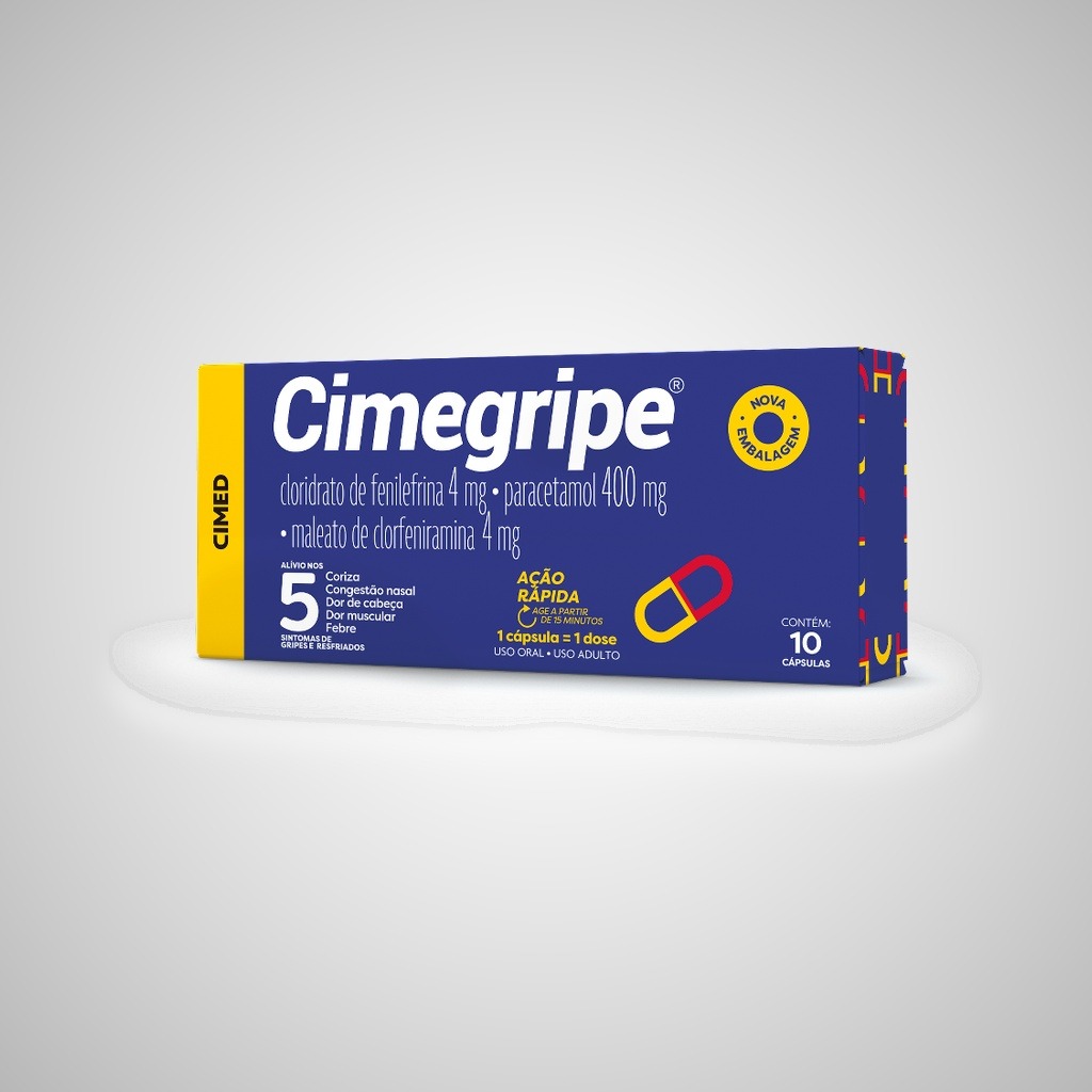 Cimegripe cápsulas
