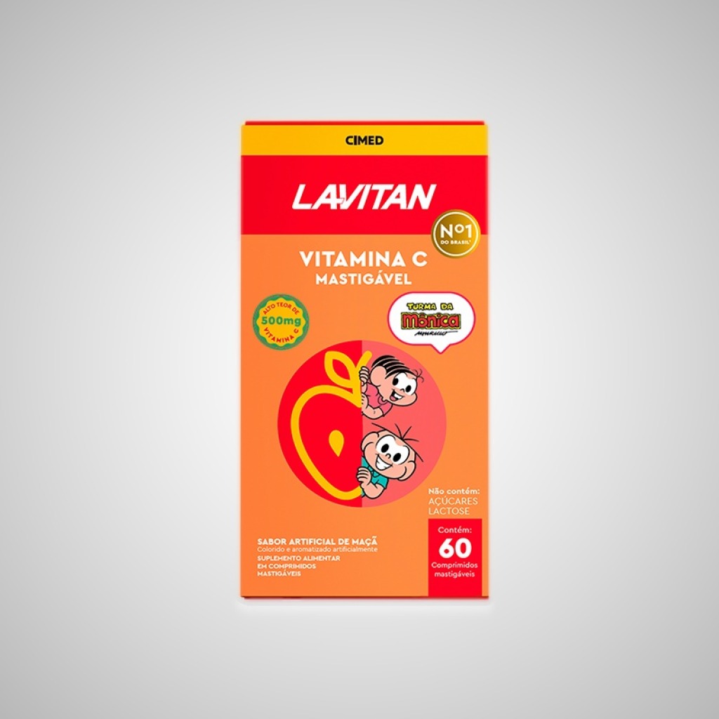 LAVITAN TURMA DA MONICA VIT C: SABOR MAÇA
