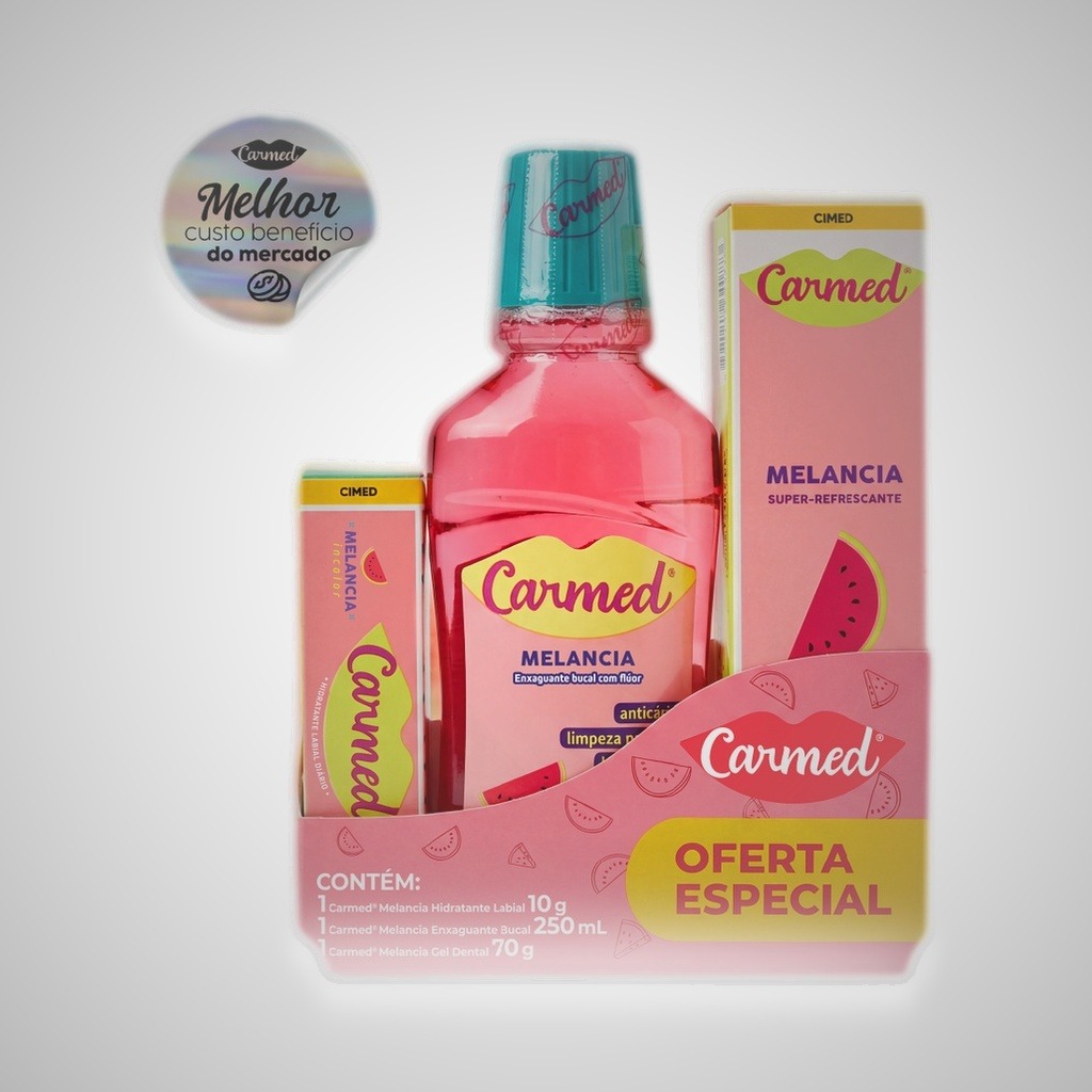 Carmed Kit Oral Care Melancia