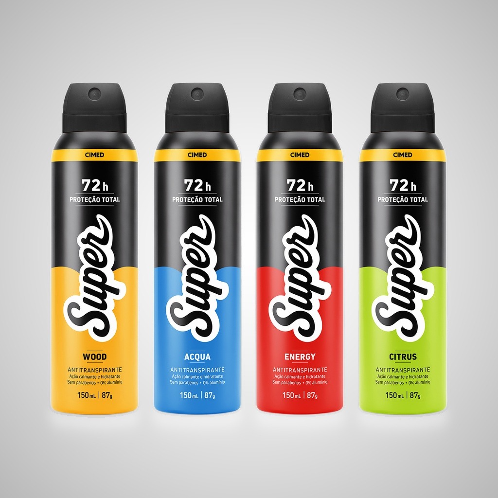 Super Desodorante Aerossol Masculino