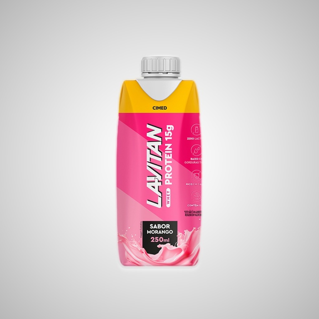 LAVITAN PROTEIN LIQ UHT MORANGO