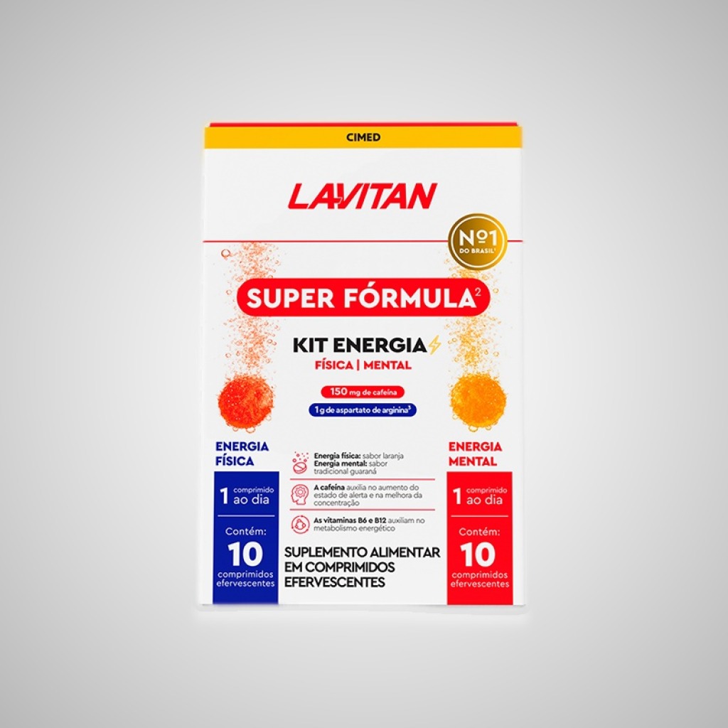 LAVITAN SUPER FÓRMULA KIT ENERGIA