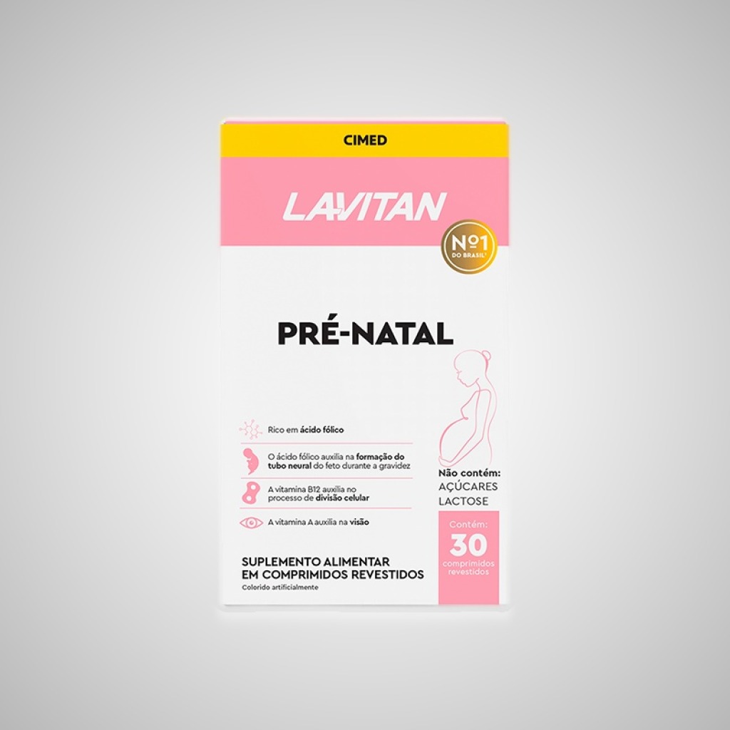 LAVITAN MULTIVITAMINICO PRÉ-NATAL