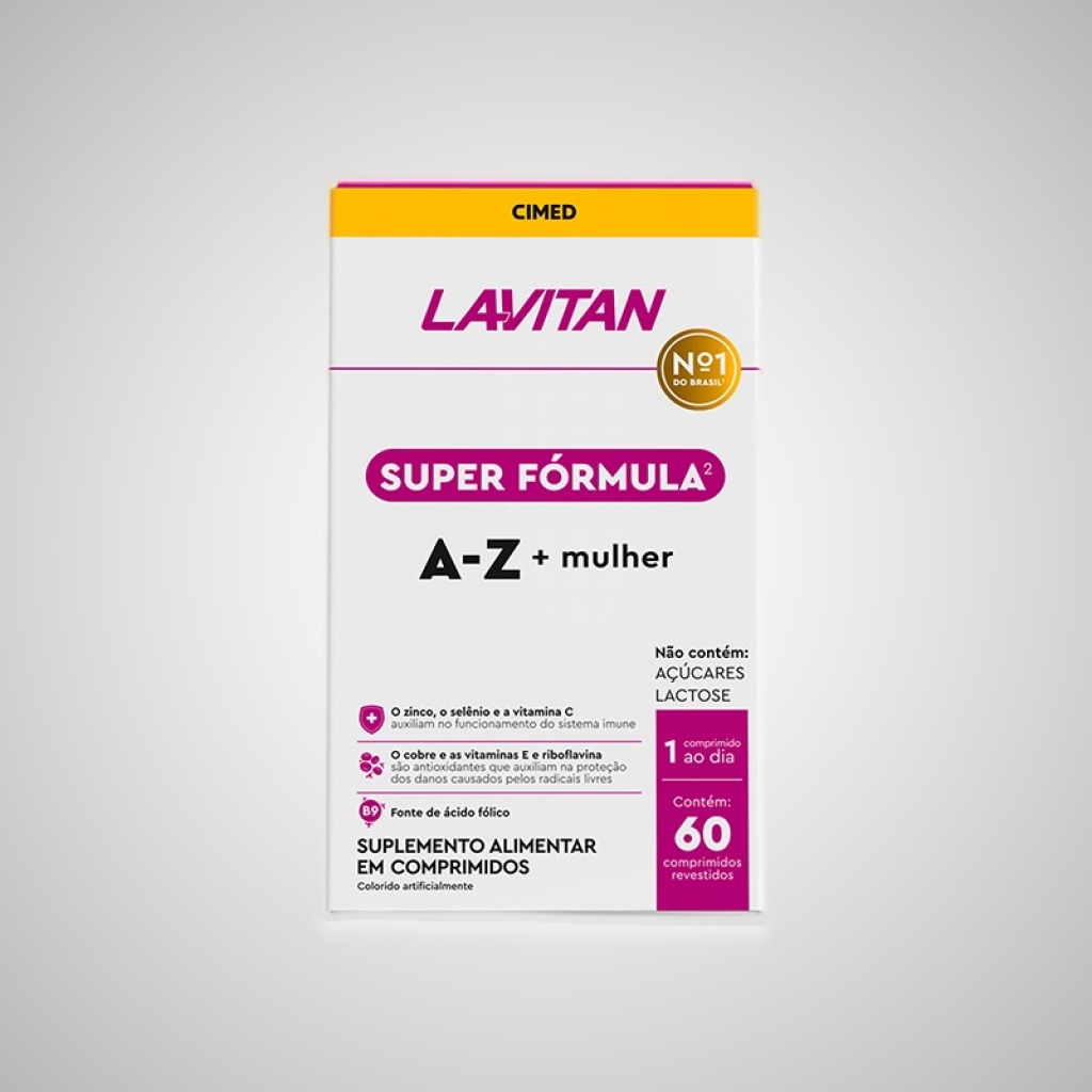 LAVITAN SUPER FÓRMULA AZ MULHER