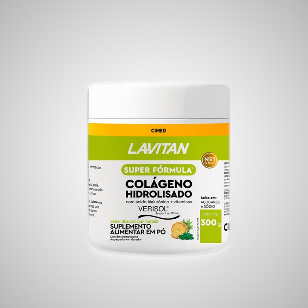 LAVITAN SF COLAGENO VERISOL ABACAXI COM HORTELÃ