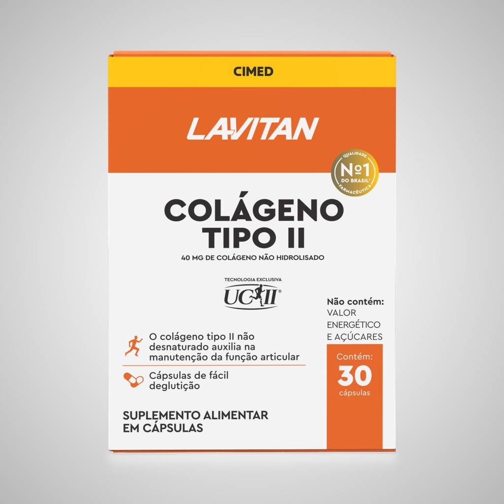 Lavitan Colágeno Tipo II Não Hidrolisado