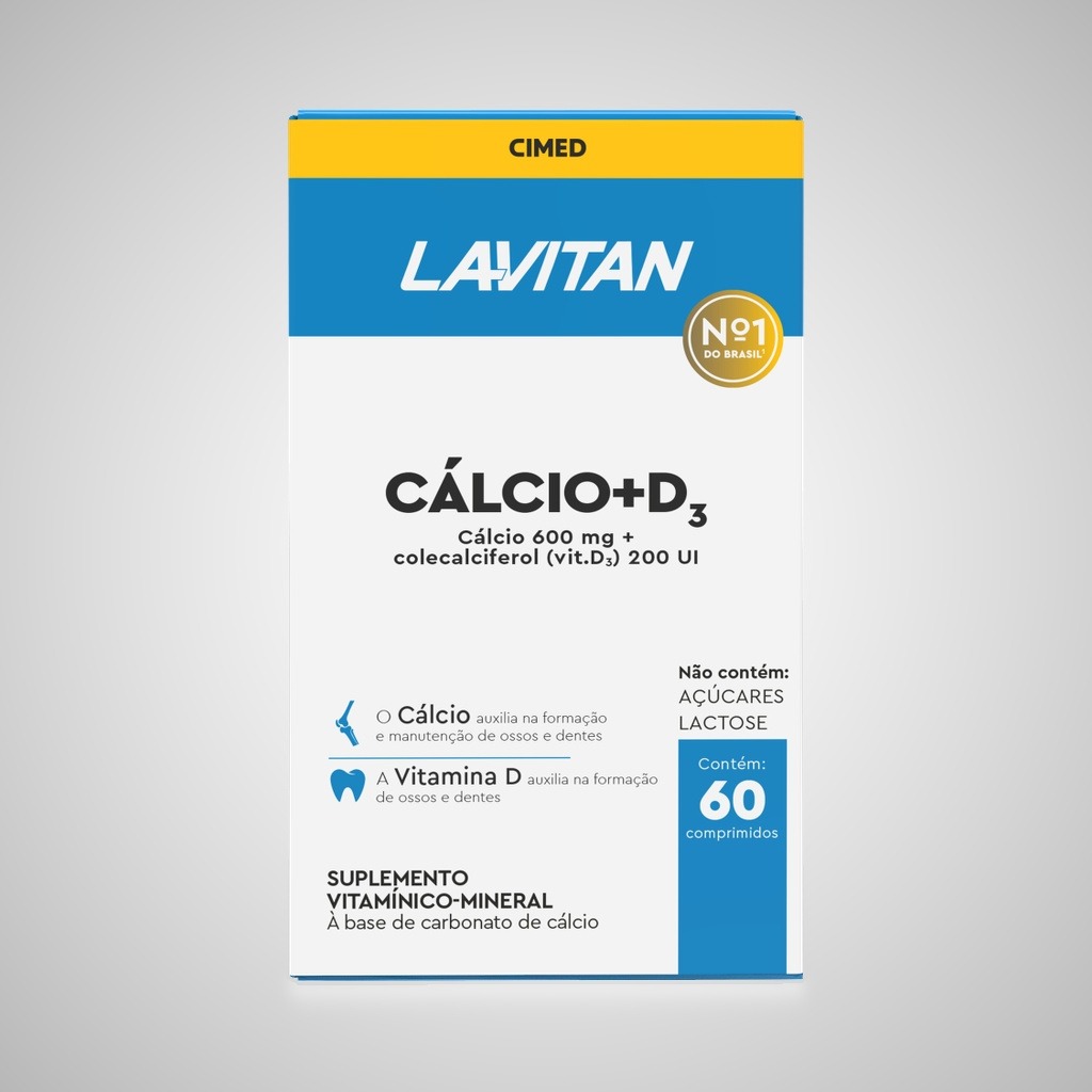 Lavitan Cálcio + D3