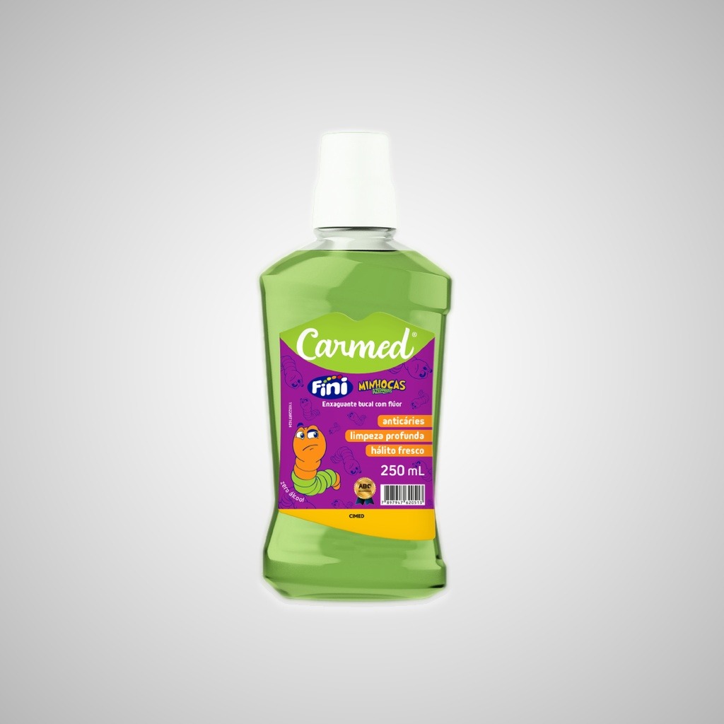 Carmed Enxaguante Bucal Fini Minhocas