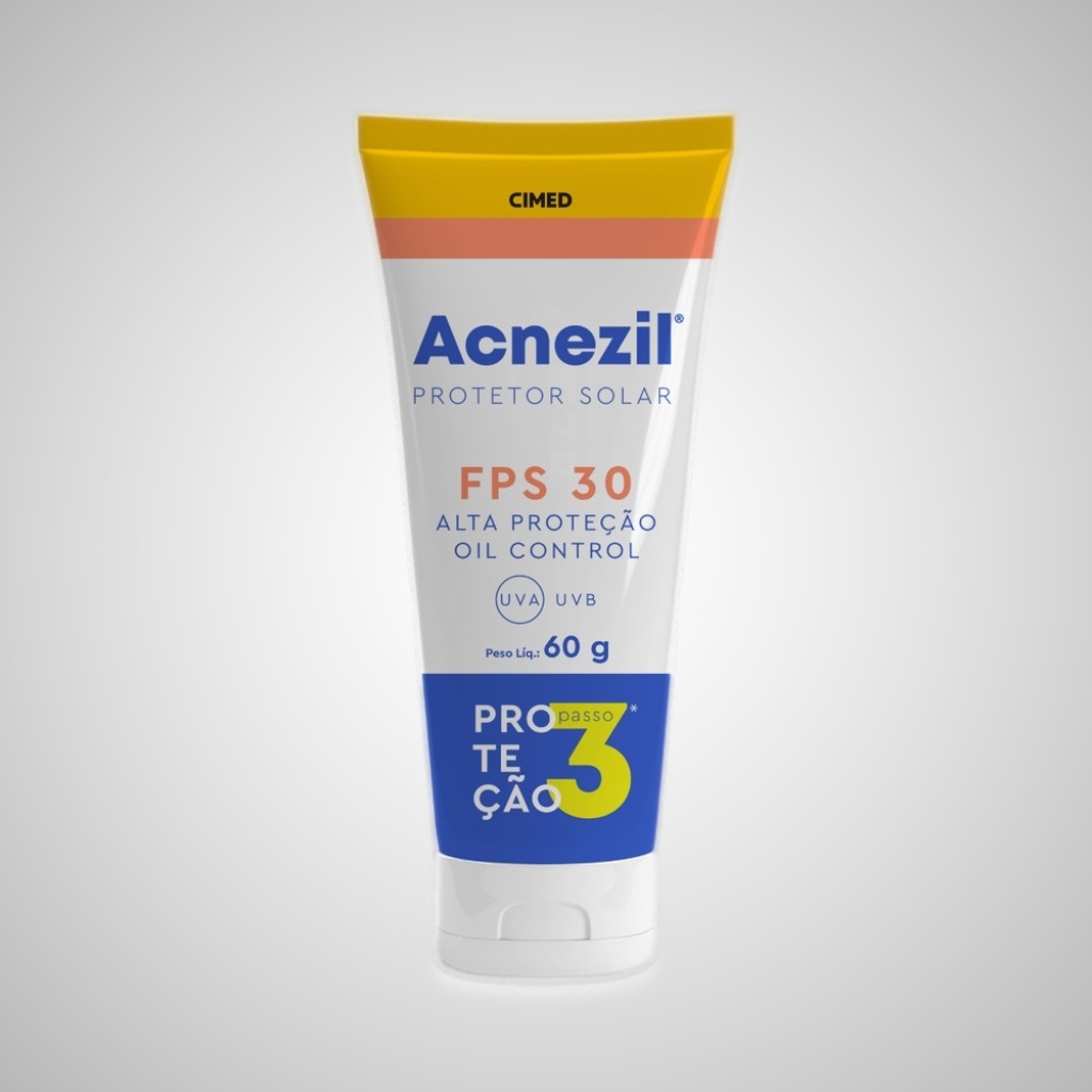 Acnezil Protetor Solar FPS30 Antioleosidade