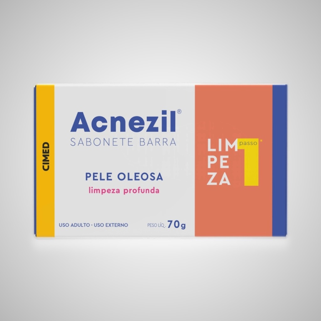 Acnezil Sabonete Barra Pele Oleosa