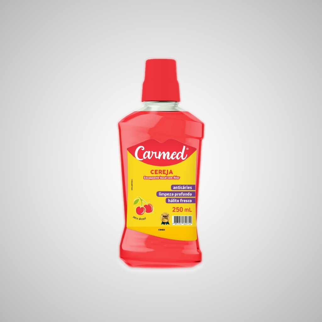 Carmed Enxaguante Bucal Cereja