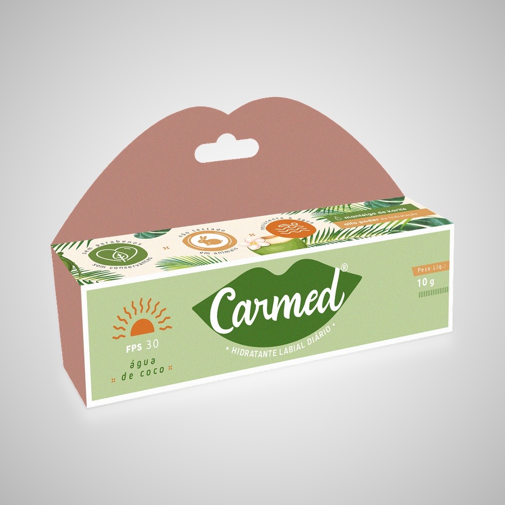 Carmed Protetor Labial Água de Coco FPS 30