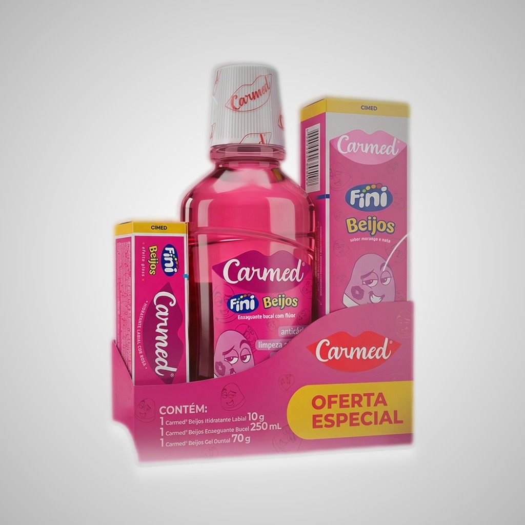 Carmed Kit Oral Care Fini Beijos
